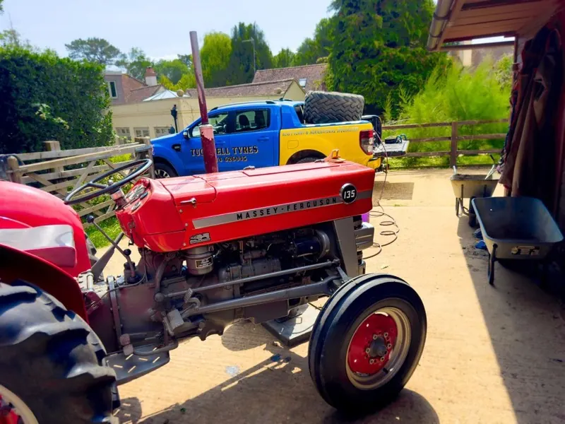 Agricultural machinery attended by Tuckwell Tyres